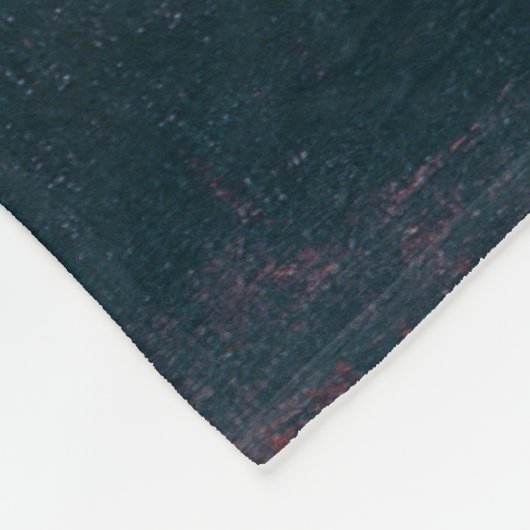 Edvard Munch - Angst Fleece Deken (Hoek)