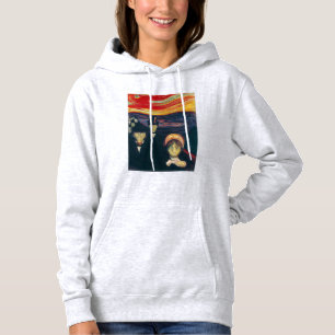 Edvard Munch - Angst Hoodie