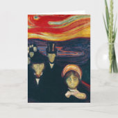 Edvard Munch - Angst Kaart (Voorkant)