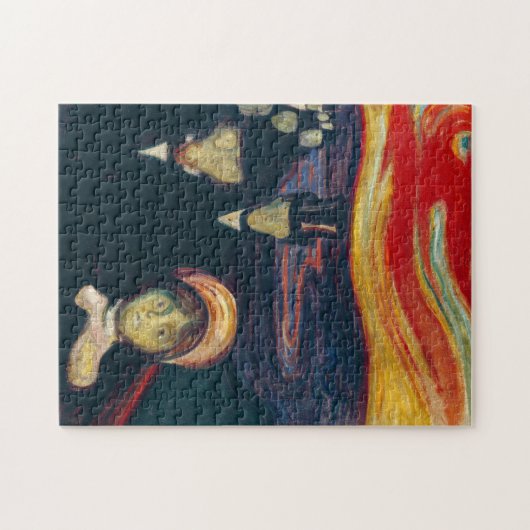 Edvard Munch - Angst Legpuzzel (Horizontaal)