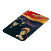 Edvard Munch - Angst Magneet (Linkerzijde)