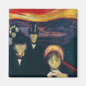 Edvard Munch - Angst Magneet (Voorkant)