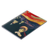 Edvard Munch - Angst Notitieboek (Linkerzijde)