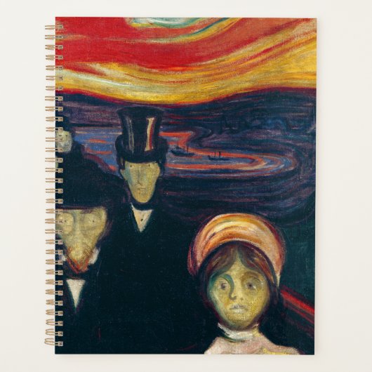 Edvard Munch - Angst Planner (Voorkant)