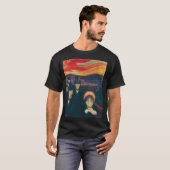 Edvard Munch - Angst T-shirt (Voorkant volledig)