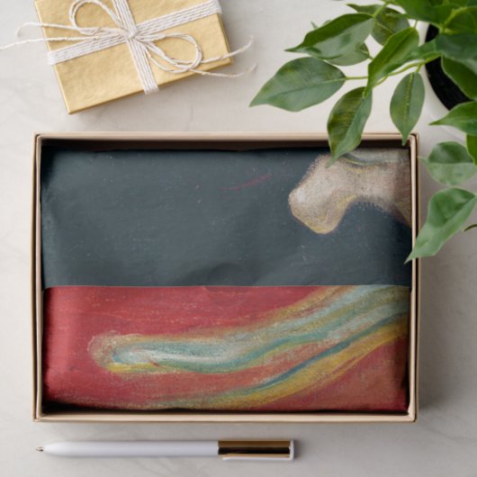 Edvard Munch - Angst Tissuepapier (Geschenk)