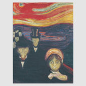 Edvard Munch - Angst Tissuepapier