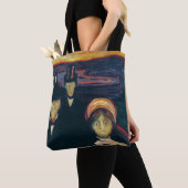 Edvard Munch - Angst Tote Bag (Dichtbij)