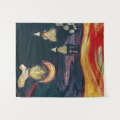 Edvard Munch - Angst Wandkleed (Voorkant (horizontaal))