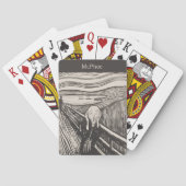 Edvard Munch Art-speelkaarten Pokerkaarten (Achterkant)