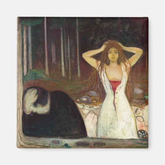 Edvard Munch - Ashes Magneet (Voorkant)