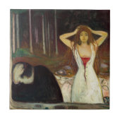 Edvard Munch - Ashes Tegeltje (Voorkant)