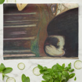 Edvard Munch - Ashes Theedoek (Gevouwen)