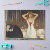 Edvard Munch - Ashes Tissuepapier (Craft)