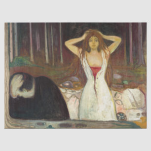 Edvard Munch - Ashes Tissuepapier