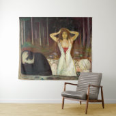Edvard Munch - Ashes Wandkleed (In Situ (horizontaal))