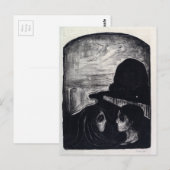 Edvard Munch Attraction I Briefkaart (Voorkant / Achterkant)