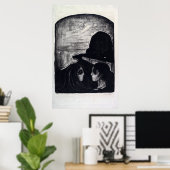 Edvard Munch Attraction I Poster (Thuiskantoor)