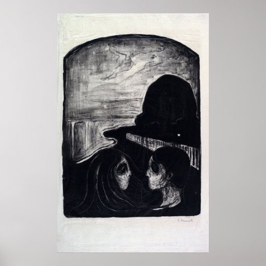 Edvard Munch Attraction I Poster (Voorkant)