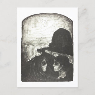 Edvard Munch "Attraction I" Schilderij Briefkaart