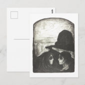 Edvard Munch "Attraction I" Schilderij Briefkaart (Voorkant / Achterkant)