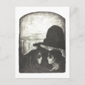Edvard Munch "Attraction I" Schilderij Briefkaart (Voorkant)
