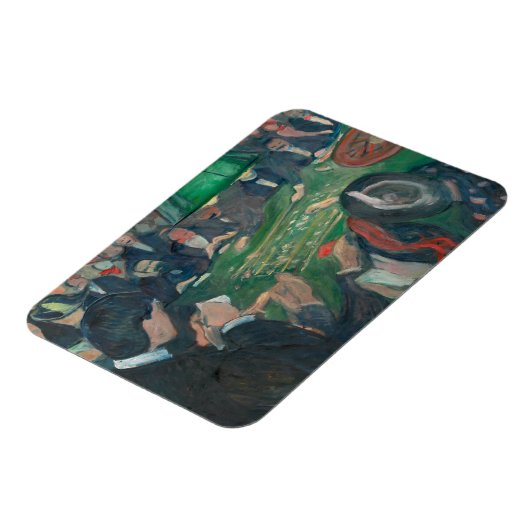 Edvard Munch - bij de Roulette lijst Magneet (Linkerzijde)