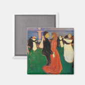 Edvard Munch - Dans of Life Magneet (Voorkant / Achterkant)