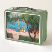 Edvard Munch - Dans op het strand (Achterkant)