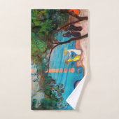 Edvard Munch - Dans op het strand Bad Handdoek (Handdoek)