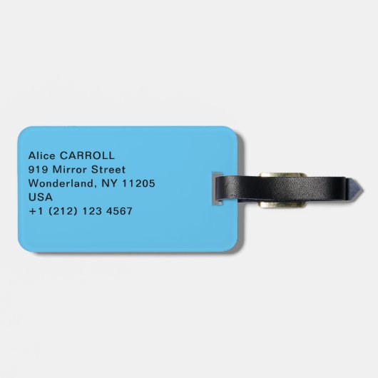 Edvard Munch - Dans op het strand Bagagelabel (Achterkant horizontaal)