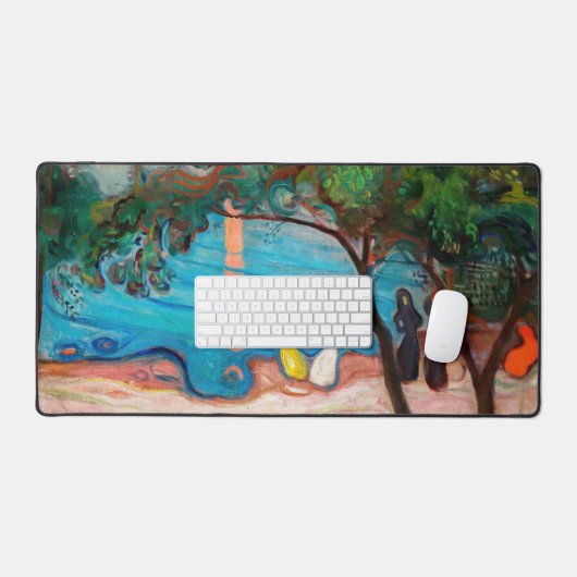Edvard Munch - Dans op het strand Bureaumat (Keyboard & Muis)