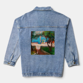 Edvard Munch - Dans op het strand Denim Jacket