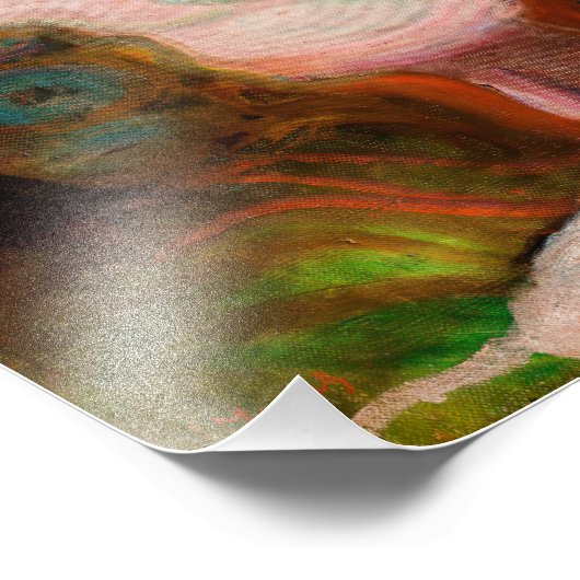 Edvard Munch - Dans op het strand Foto Afdruk (Hoek)