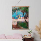 Edvard Munch - Dans op het strand Hangend Wandkleed (Slaapkamer)