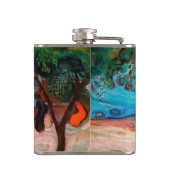 Edvard Munch - Dans op het strand Heupfles (Achterkant)