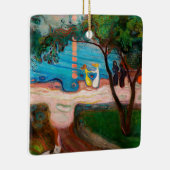 Edvard Munch - Dans op het strand Keramisch Ornament (Rechts)