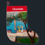 Edvard Munch - Dans op het strand Kleine Kerstsok<br><div class="desc">Dance on the Beach - Edvard Munch, 1900</div>