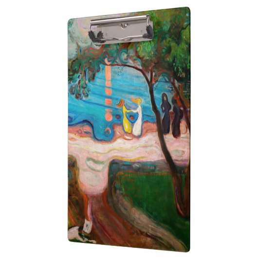 Edvard Munch - Dans op het strand Klembord (Links)
