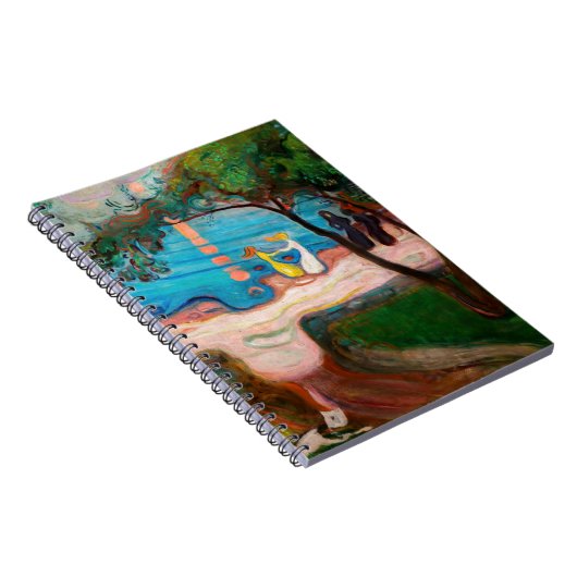 Edvard Munch - Dans op het strand Notitieboek (Rechterzijde)