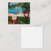 Edvard Munch - Dans op het strand Notitiekaartje (Voorkant / Achterkant)