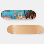Edvard Munch - Dans op het strand Persoonlijk Skateboard (Horizontaal)