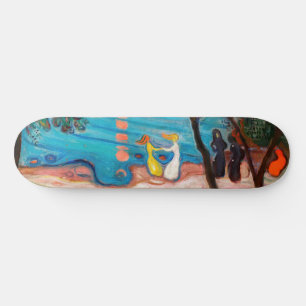 Edvard Munch - Dans op het strand Persoonlijk Skateboard