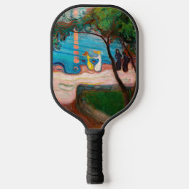 Edvard Munch - Dans op het strand Pickleball Paddle
