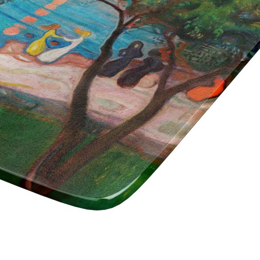 Edvard Munch - Dans op het strand Snijplank (Hoek)