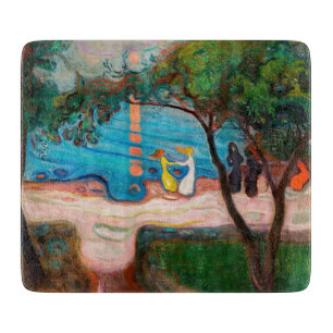 Edvard Munch - Dans op het strand Snijplank