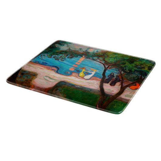 Edvard Munch - Dans op het strand Snijplank (Hoek)