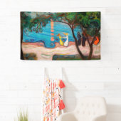 Edvard Munch - Dans op het strand Spandoek (Insitu)