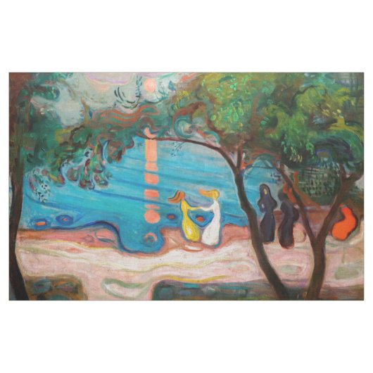 Edvard Munch - Dans op het strand Stof (Yard (91,4 cm))