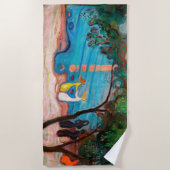 Edvard Munch - Dans op het strand Strandlaken (Voorkant)